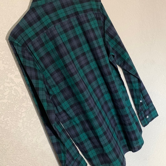 Arizona Emerald Plaid Button Down - Picture 6 of 6